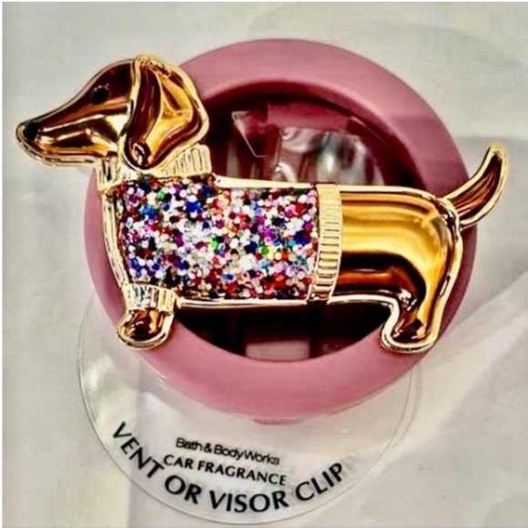 Bath & Body Works Other Bath Body Works Dachshund Car Clip Poshmark
